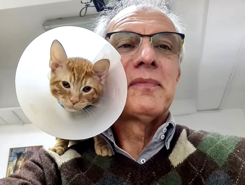 Piguyo con el Dr Tosi